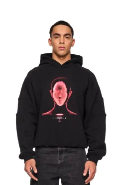OLAKALA Alien Intel Mask Hoodie Red Online