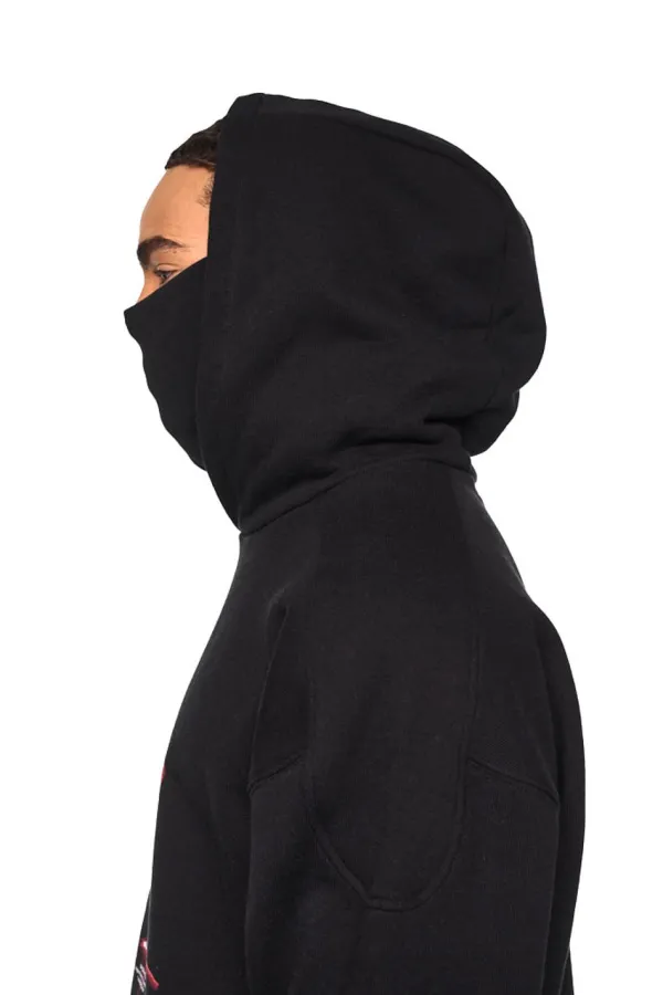 OLAKALA Alien Intel Mask Hoodie Red Online