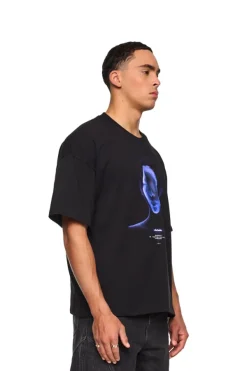 OLAKALA Alien Intel T-Shirt Blue Fashion