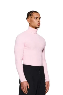 OLAKALA Anatomy Turtleneck Pink Cheap