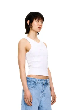 OLAKALA Cc Anatomy Tanktop Cropped White Cheap