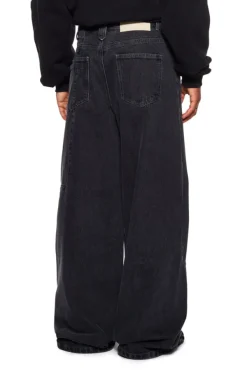 OLAKALA Cc Black Denim Pants Baggy Shop