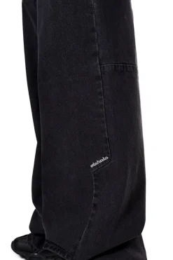 OLAKALA Cc Black Denim Pants Baggy Shop