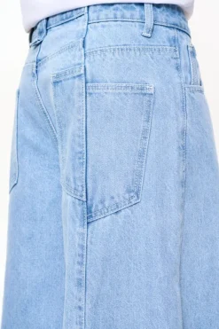 OLAKALA Cc Blue Denim Pants Baggy Hot