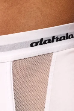 OLAKALA Cc Boxershorts White Mesh Best