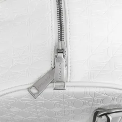 OLAKALA Cc Debossed Weekender Bag White New