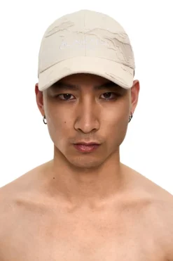OLAKALA Cc Destroyed Cap Beige Best Sale