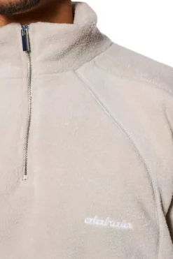 OLAKALA Cc Fleece Halfzippussywillow Gray Hot