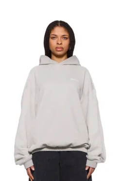 OLAKALA Cc Hoodie Pussywillow Gray New