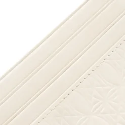 OLAKALA Cc Leather Monogramm Cardholder Beige Best Sale