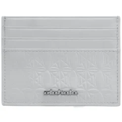 OLAKALA Ccleather Monogramm Cardholder Gray Best Sale