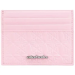 OLAKALA Ccleather Monogramm Cardholder Pink Cheap