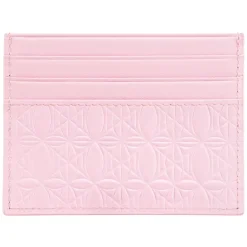 OLAKALA Ccleather Monogramm Cardholder Pink Cheap