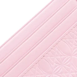 OLAKALA Ccleather Monogramm Cardholder Pink Cheap