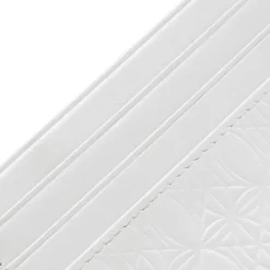 OLAKALA Ccleather Monogramm Cardholder White Store