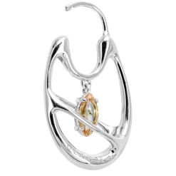 OLAKALA Core Protector Earring Silver New