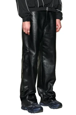 OLAKALA Discreet Leather Pants New