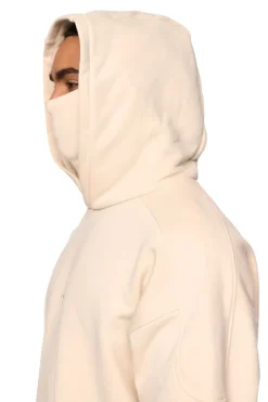 OLAKALA Discreet Mask Hoodie Beige Online