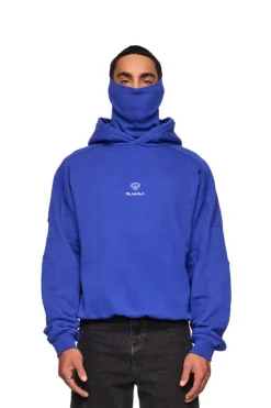 OLAKALA Discreet Mask Hoodie Blue Cheap
