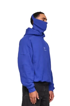 OLAKALA Discreet Mask Hoodie Blue Cheap