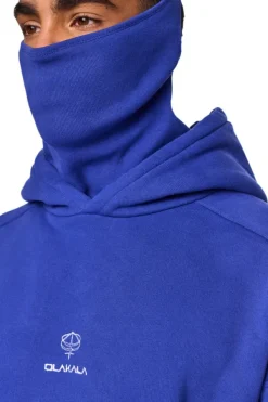 OLAKALA Discreet Mask Hoodie Blue Cheap