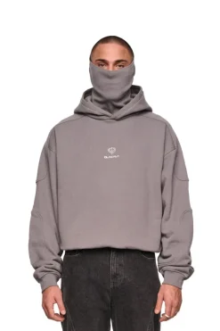 OLAKALA Discreet Mask Hoodie Dark Gray Shop