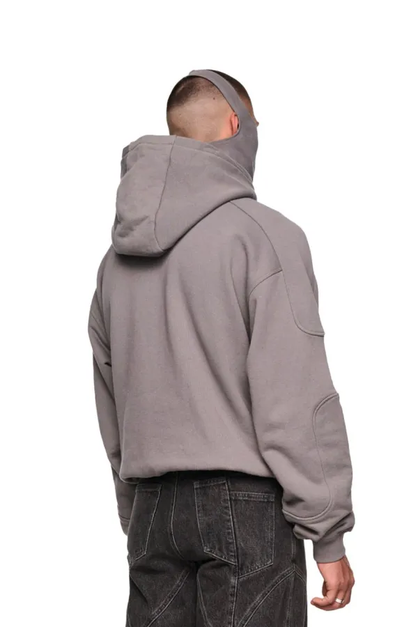 OLAKALA Discreet Mask Hoodie Dark Gray Shop