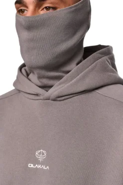 OLAKALA Discreet Mask Hoodie Dark Gray Shop