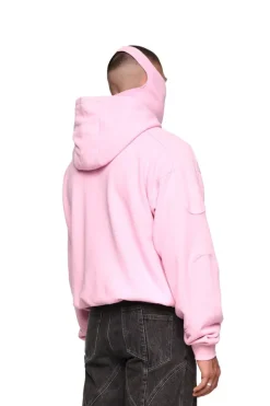 OLAKALA Discreet Mask Hoodie Pink Shop