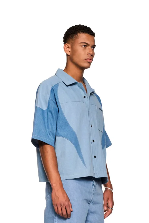OLAKALA Echoes Denim Shirt Store