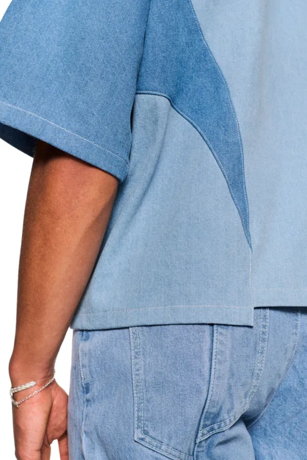 OLAKALA Echoes Denim Shirt Store