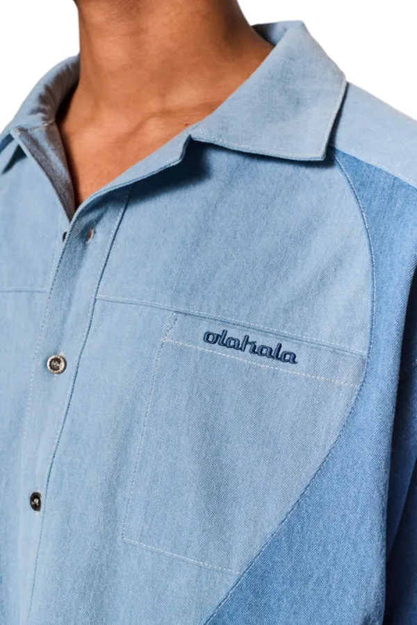 OLAKALA Echoes Denim Shirt Store