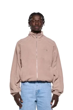 OLAKALA Fleece Jacket Mocha Brown Best Sale
