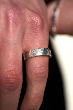 OLAKALA Identity Ring Silver Best Sale