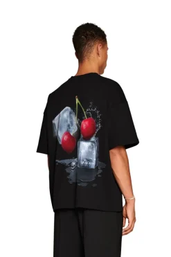 OLAKALA Nc T-Shirt Black Oversized Online