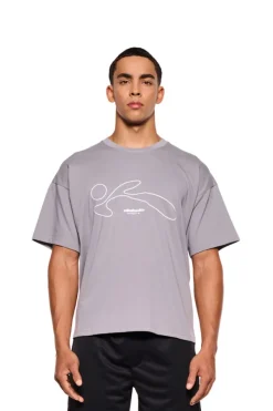 OLAKALA Sports T-Shirt Gray Outlet