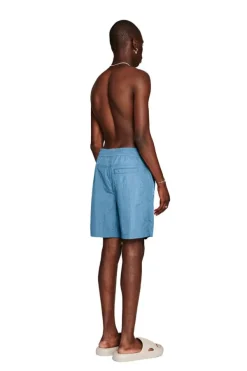 OLAKALA Swim Shorts Faded Blue Discount