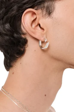 OLAKALA Synergy Destroyed Earrings Silver Coated Best
