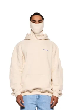 OLAKALA Synergy Mask Hoodie Beige Shop