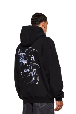 OLAKALA Synergy Mask Hoodie Black Hot