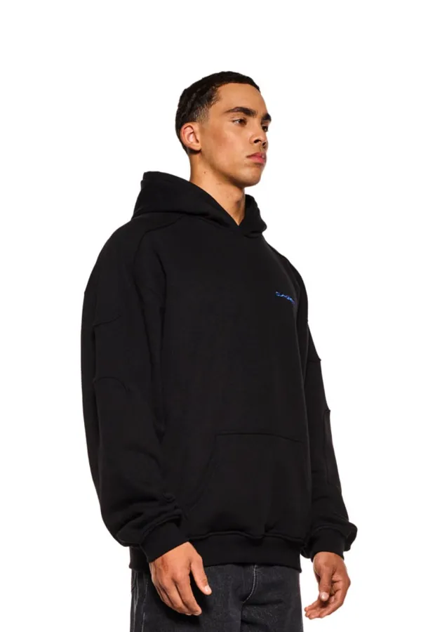 OLAKALA Synergy Mask Hoodie Black Hot