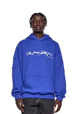 OLAKALA Synergy Mask Hoodie Blue Discount