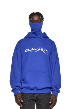 OLAKALA Synergy Mask Hoodie Blue Discount