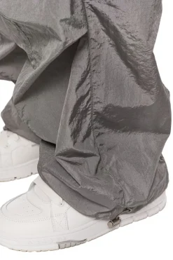 OLAKALA Synergy Parachute Pants Gray Best Sale