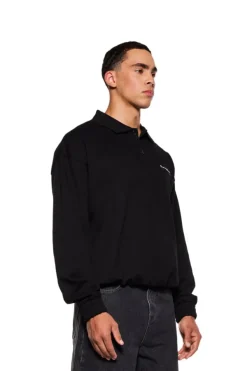 OLAKALA Synergy Polo Longsleeve Shirt Black Store