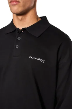 OLAKALA Synergy Polo Longsleeve Shirt Black Store
