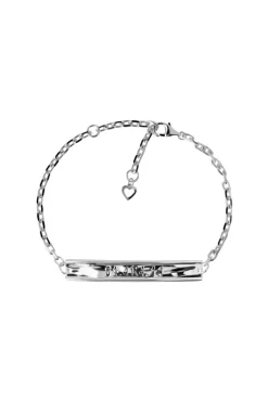 OLAKALA Toast-Clip Bracelet Silver Flash Sale