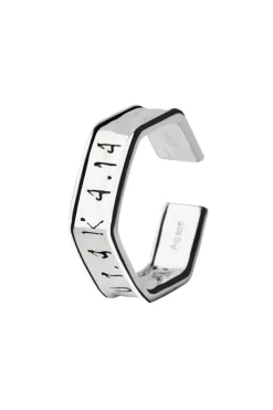 OLAKALA Toast-Clip Ring Silver Shop