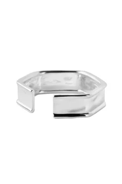 OLAKALA Toast-Clip Ring Silver Shop